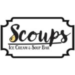 Scoups Ice Cream and Soup Bar Logo