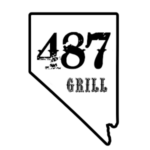 487 Grill logo